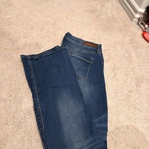 Express barely boot jeans